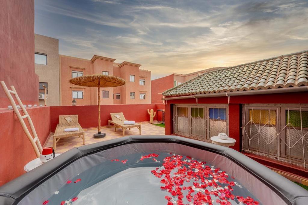Rooftop Centre Ville Jacuzzi Marrakesch Exterior foto